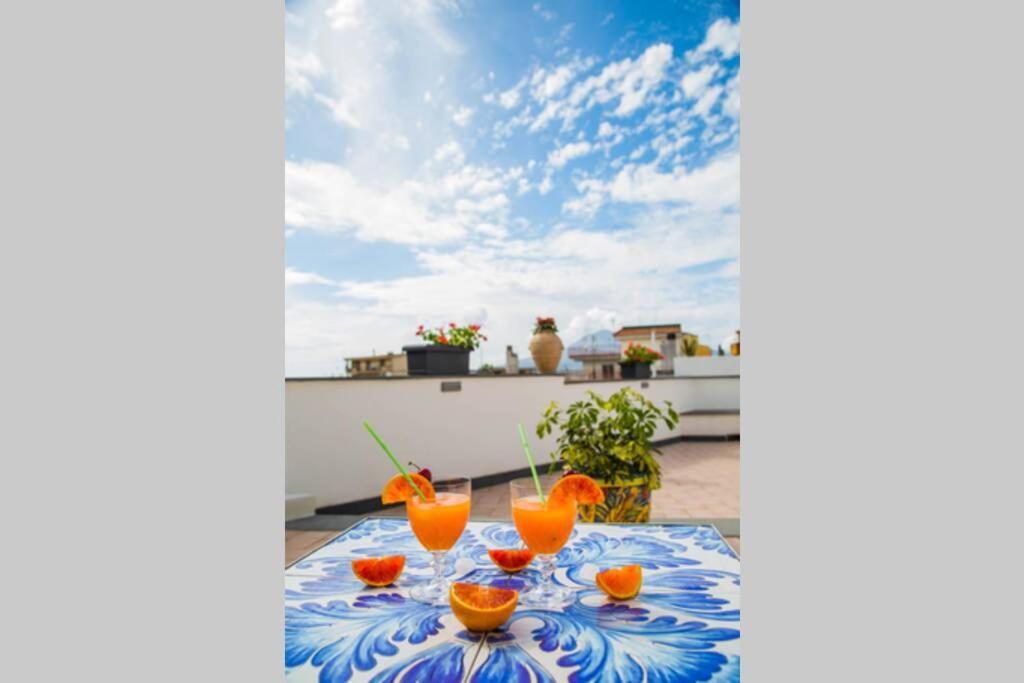 Palazzo De Gregorio Apartment Pompei Sant'Antonio Abate Bagian luar foto